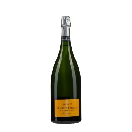Magnum di Francois Diligent 3 Pinots Nature 1.5l, sboccatura 2022