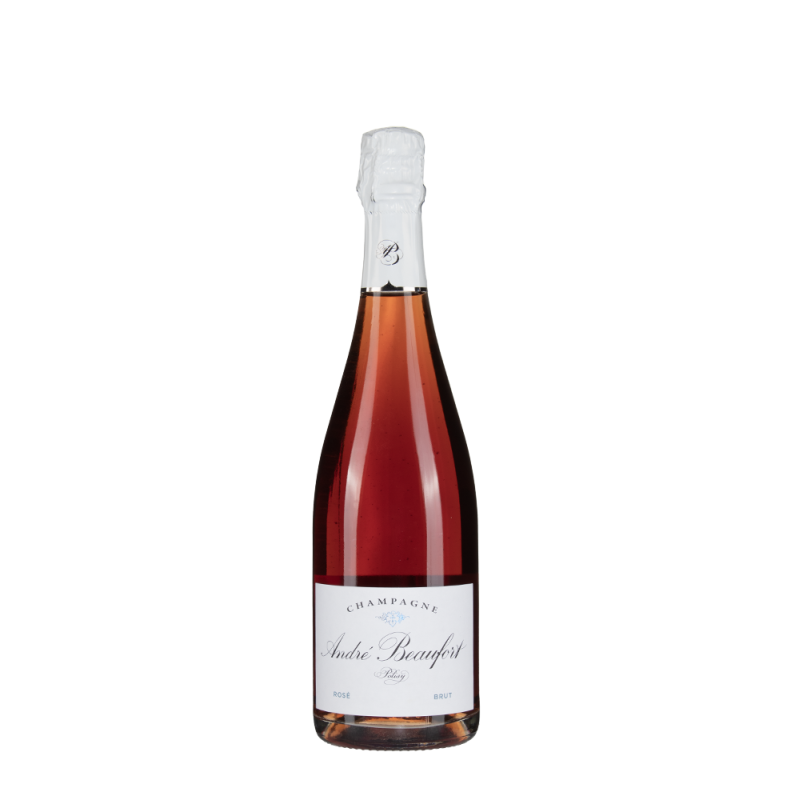 Bottiglia di André Beaufort Polisy Brut Reserve Rosè Bottiglia di André Beaufort Polisy Brut Reserve Rosè