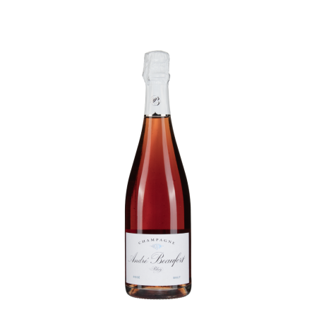 Bottiglia di André Beaufort Polisy Brut Rosè da 0,75l
