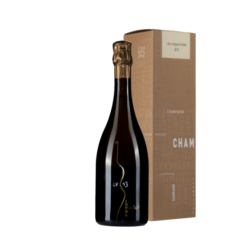 Bottiglia Georges Laval Les Longues Violes anno 2013 con astuccio Bottiglia Georges Laval Les Longues Violes anno 2013 con astuccio