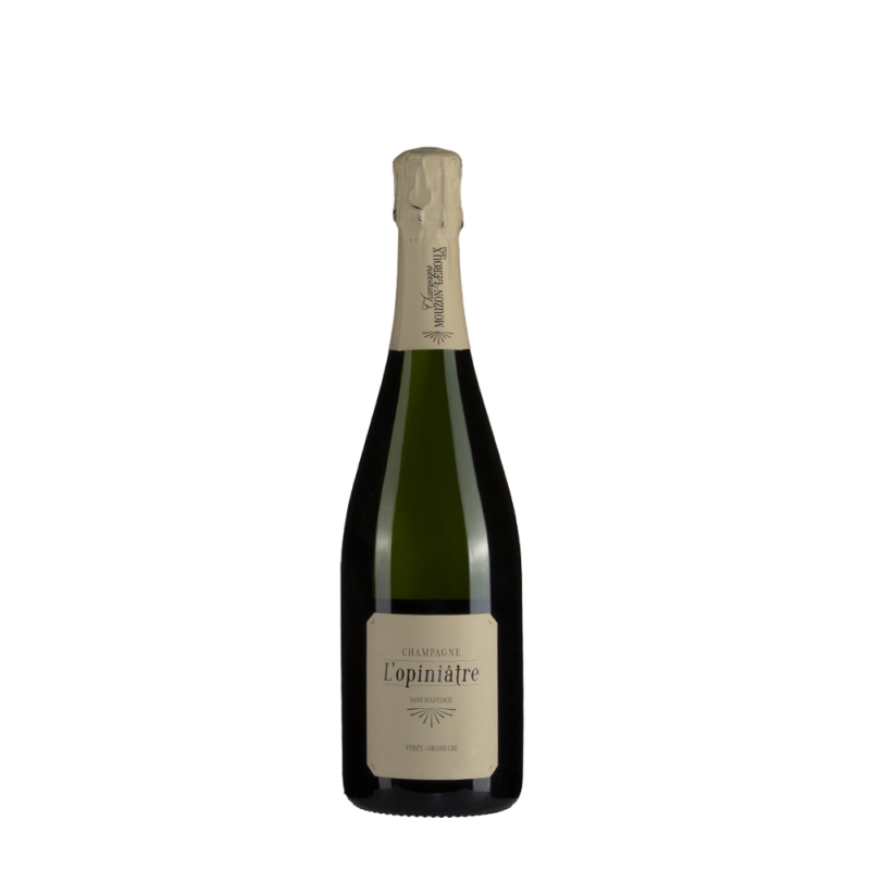 Bottiglia di champagne Mouzon Leroux & Fils L'opiniàtre 2016 da 0.75l Bottiglia di champagne Mouzon Leroux & Fils L'opiniàtre 2016 da 0.75l