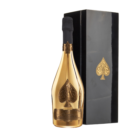 Magnum di champagne Armand De Brignac Gold in cofanetto prestige da 1,5l