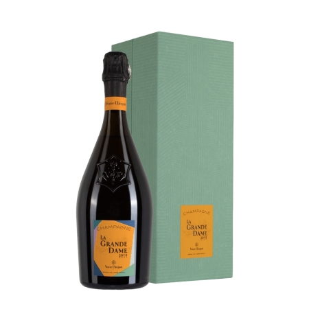 Bottiglia Veuve Clicquot La Grande Dame 2015 By Paola Paronetto Con Astuccio