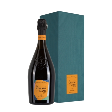 Bottiglia Veuve Clicquot La Grande Dame 2015 By Paola Paronetto Con Astuccio