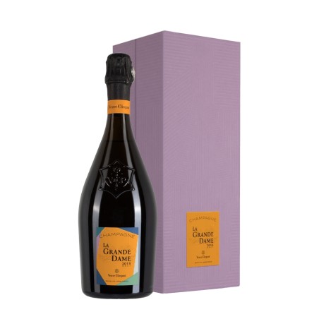 Bottiglia Veuve Clicquot La Grande Dame 2015 By Paola Paronetto Con Astuccio