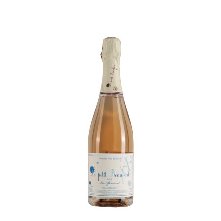 Bottiglia Le Petit Beaufort Brut Rosé Millesime anno 2017