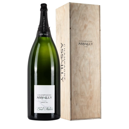 Champagne Assailly Brut Nature Nabucodonosor 15L con cassa legno - Bwineshop