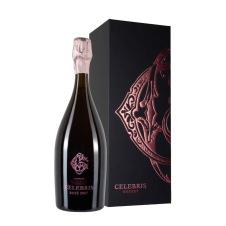 Bottiglia Gosset Celebris Vintage 2007 Rosè Astuccio