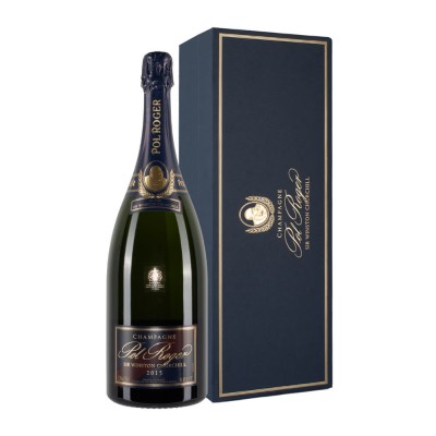 Bottiglia Pol Roger Sir Winston Churchill anno 2015 1.5L Magnum con astuccio