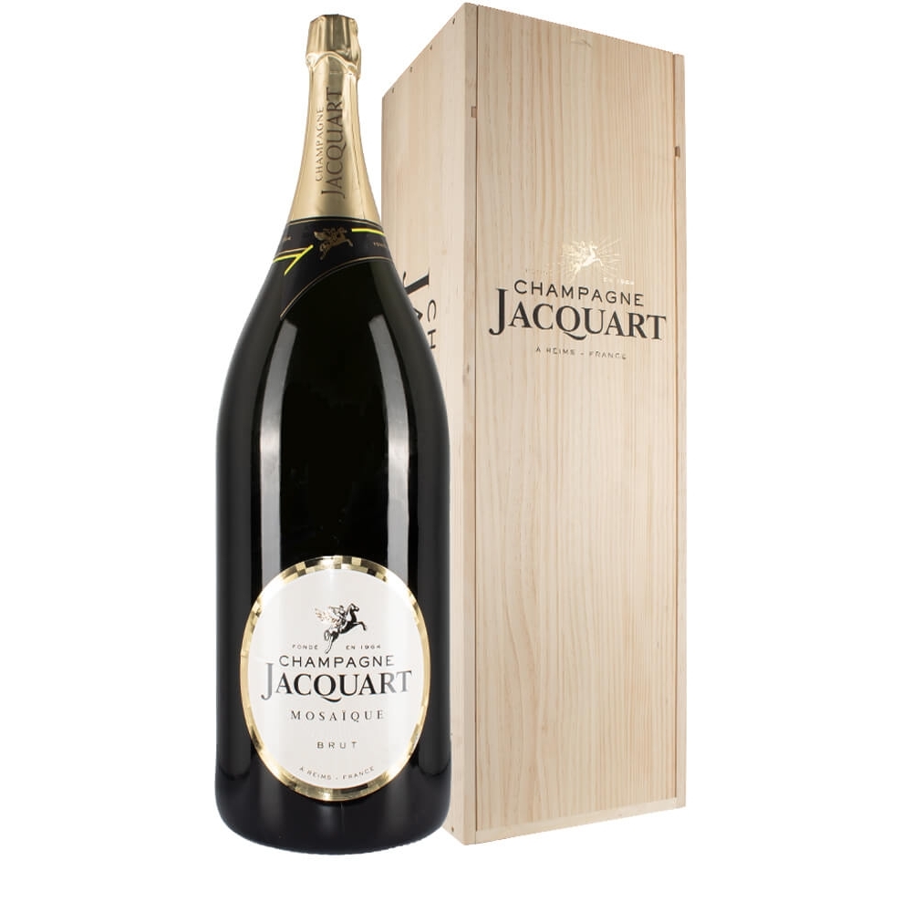 Jacquart Brut Mosaïque 15L Nabuchodonosor in Cassa Legno
