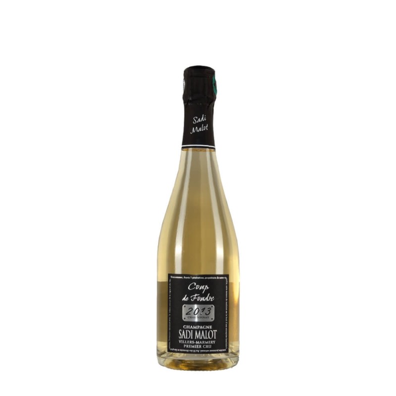 Bottiglia champagne Sadi Malot Coup De Foudre 2013 Bottiglia champagne Sadi Malot Coup De Foudre 2013
