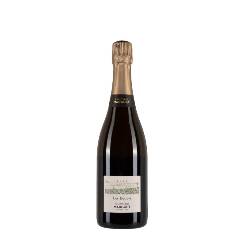 Bottiglia Champagne Marguet Les Beurys anno 2018 Bottiglia Champagne Marguet Les Beurys anno 2018