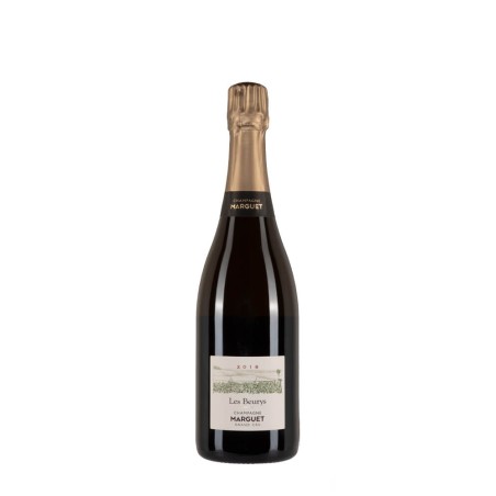 Bottiglia Champagne Marguet Les Beurys anno 2018