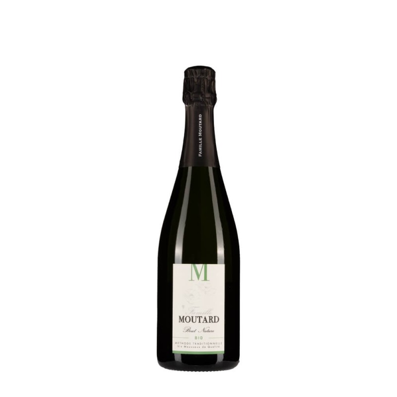 Bottiglia di champagne Domaine Moutard Methode Traditionelle BIO da 0,75l Bottiglia di champagne Domaine Moutard Methode Traditionelle BIO da 0,75l