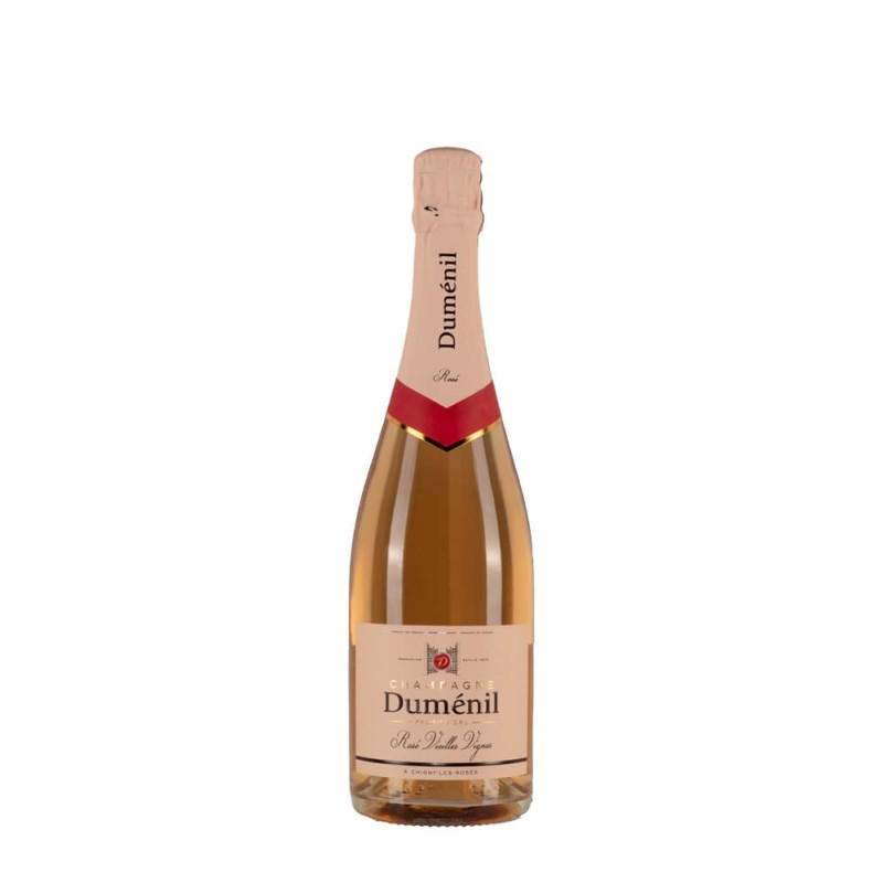 Bottiglia di champagne Dumenil Rosè Vieilles Vignes Bottiglia di champagne Dumenil Rosè Vieilles Vignes