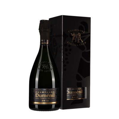 Bottiglia di champagne Dumenil Special Club anno 2018 Box