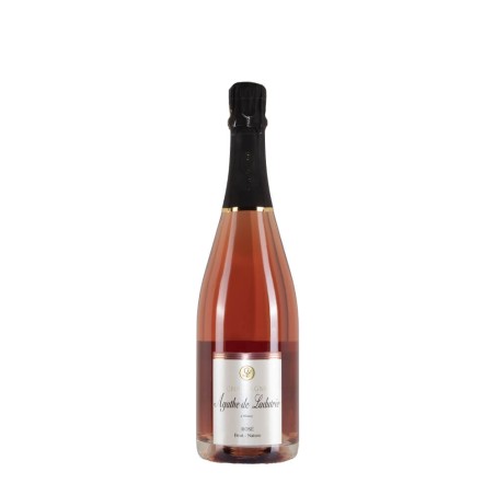 Bottiglia di champagne Agathe De Ladutrie Rosè Brut Nature