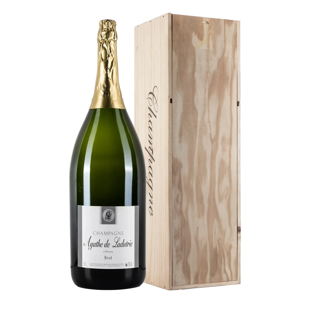 Champagne Agathe De Ladutrie Chaleureuse Mathusalem 6L cassa di legno - Bwineshop