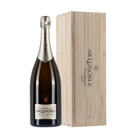 AR Lenoble Grand Cru Blanc de Blancs Chouilly 2008 Magnum in cassa legno bottiglia 150cl - Bwineshop
