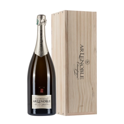 AR Lenoble Grand Cru Blanc de Blancs Chouilly 2008 Magnum in cassa legno bottiglia 150cl - Bwineshop