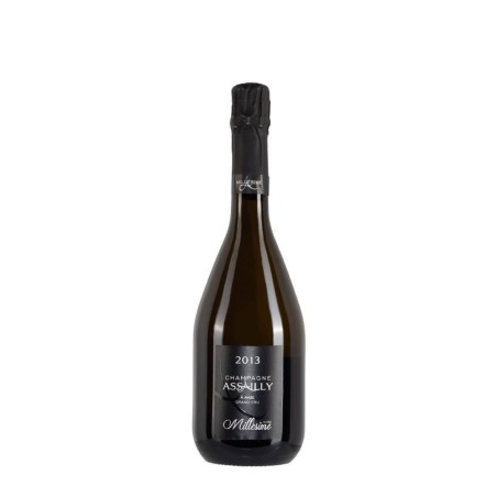 Bottiglia di champagne Assailly Millésime anno 2013