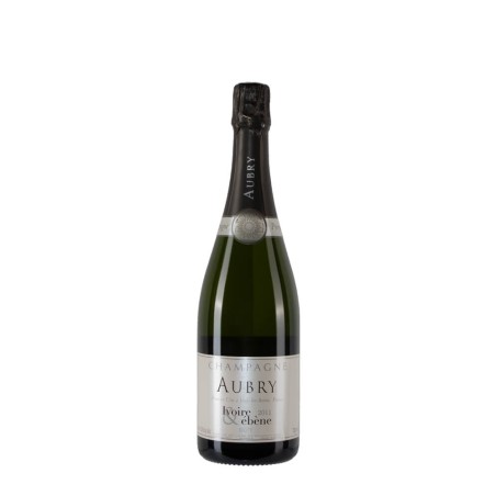 Bottiglia di champagne Aubry Brut Ivoire & Ébène anno 2011