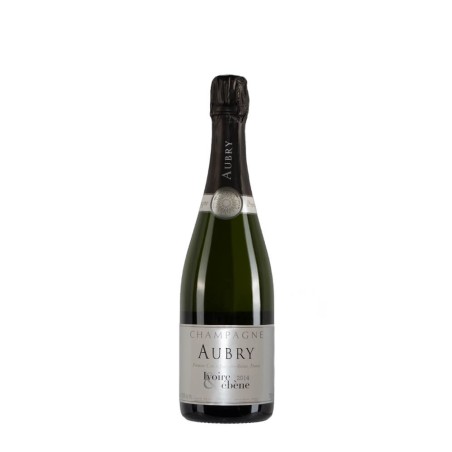Bottiglia di champagne Aubry Brut Ivoire & Ébène anno 2014