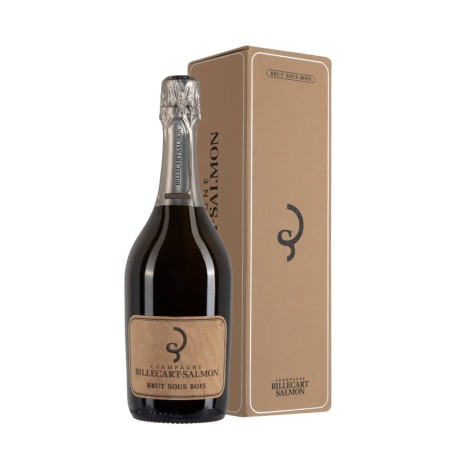 Bottiglia di champagne Billecart-Salmon Brut Sous Bois Con Astuccio