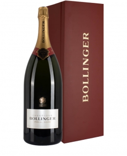 Salmanazar di champagne Bollinger Special Cuvée in cassa legno