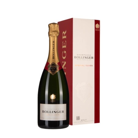Bottiglia di champagne Bollinger Special Cuvée Brut astuccio