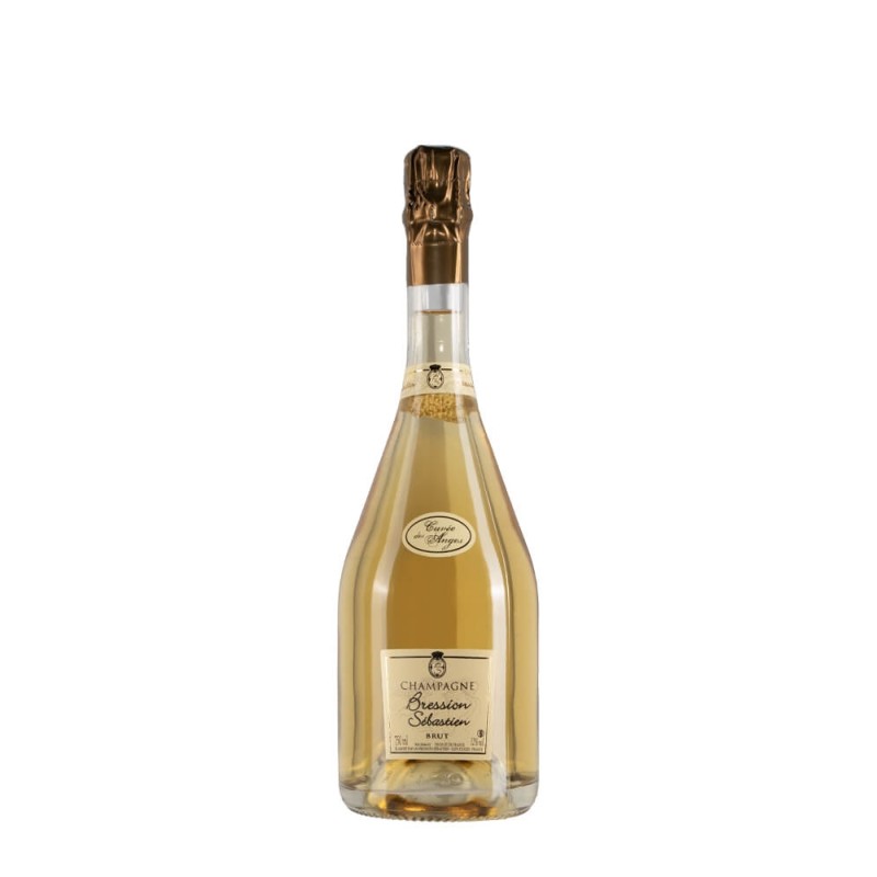 Bottiglia di champagne Bression Sebastien Cuvée des Anges Bottiglia di champagne Bression Sebastien Cuvée des Anges