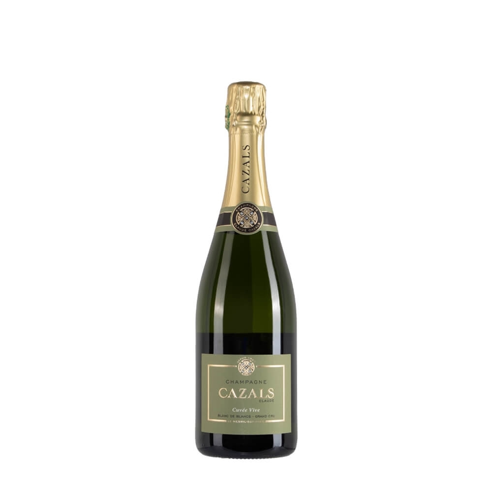Bottiglia di champagne Claude Cazals Cuvèe Vive da 0.75l