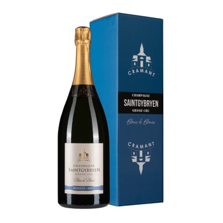 Magnum di champagne Saintgybryen Brut Reserve con astuccio da 0.75l