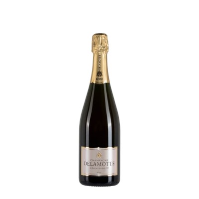 Bottiglia di champagne Delamotte Rosè da 0,75l