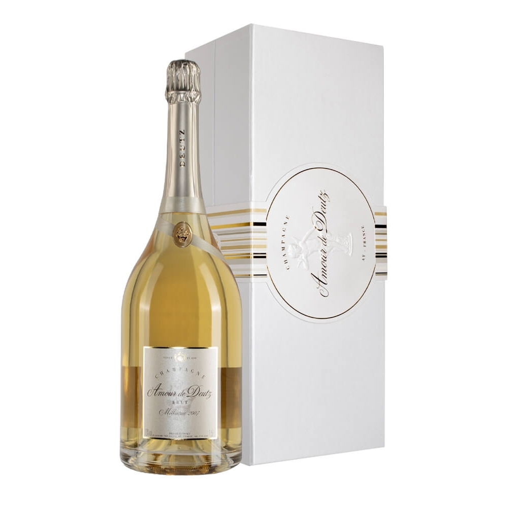 Magnum di champagne Deutz Amour De Deutz Millésimé anno 2007 in cofanetto prestige da 0,75l