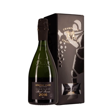Bottiglia di champagne Paul Bara Spécial Club 2016 con astuccio da 0.75l