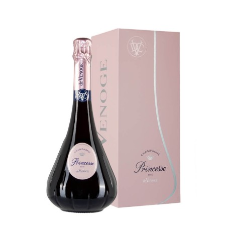 Bottiglia De Venoge Princesse Rosè Astuccio