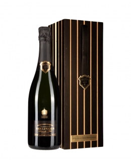 Bottiglia di Champagne Bollinger Vieilles Vignes Françaises 2005 in Cassa Legno da 0.75l