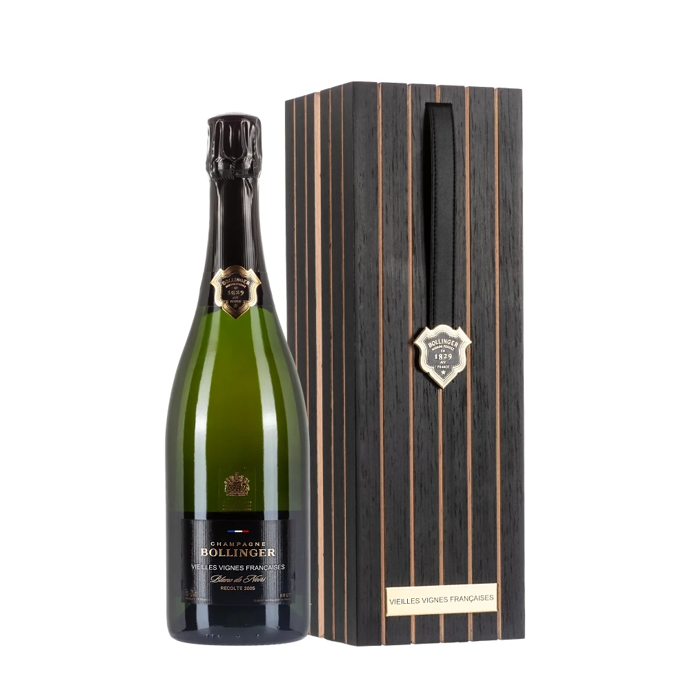 Champagne Bollinger Vieilles Vignes Françaises 2005 con cassa in legno - Bwineshop