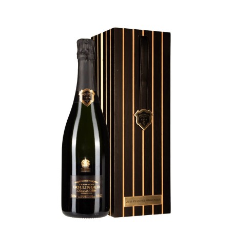 Bottiglia di Champagne Bollinger Vieilles Vignes Françaises 2005 in Cassa Legno da 0.75l