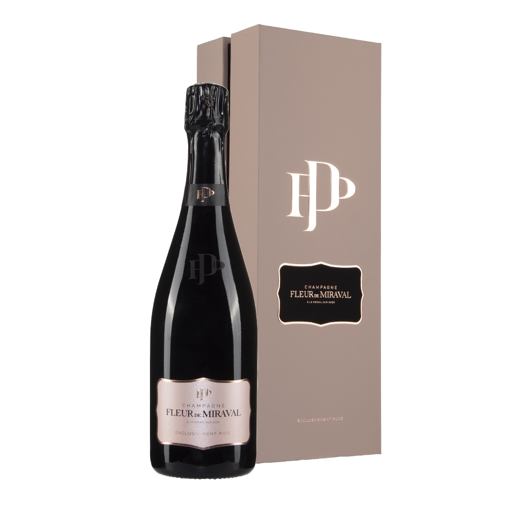 Bottiglia Fleur de Miraval rosé ER2 In Cofanetto Prestige