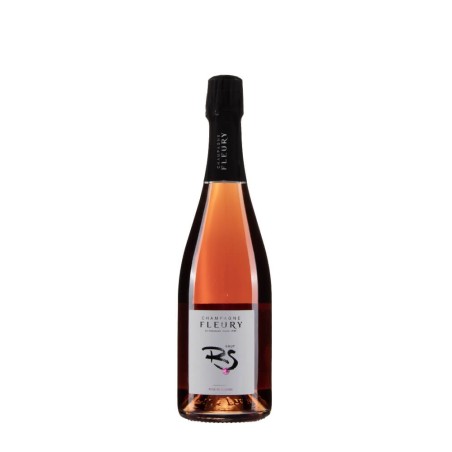 Bottiglia di champagne Fleury Brut Rosé de Saignée da 0,75l