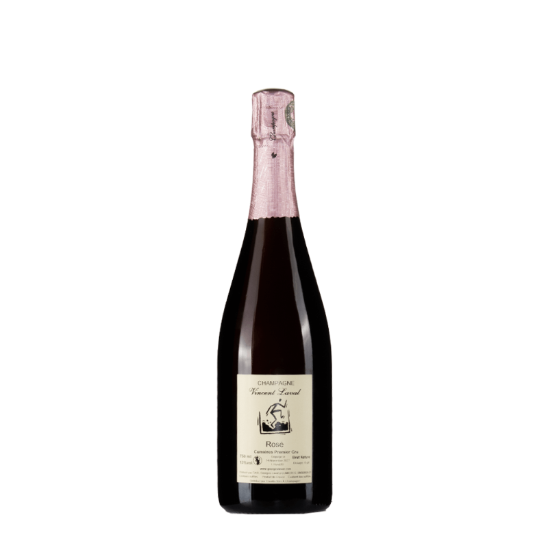 Bottiglia di Vincent Laval Cumières 1er Cru Rose Bottiglia di Vincent Laval Cumières 1er Cru Rose