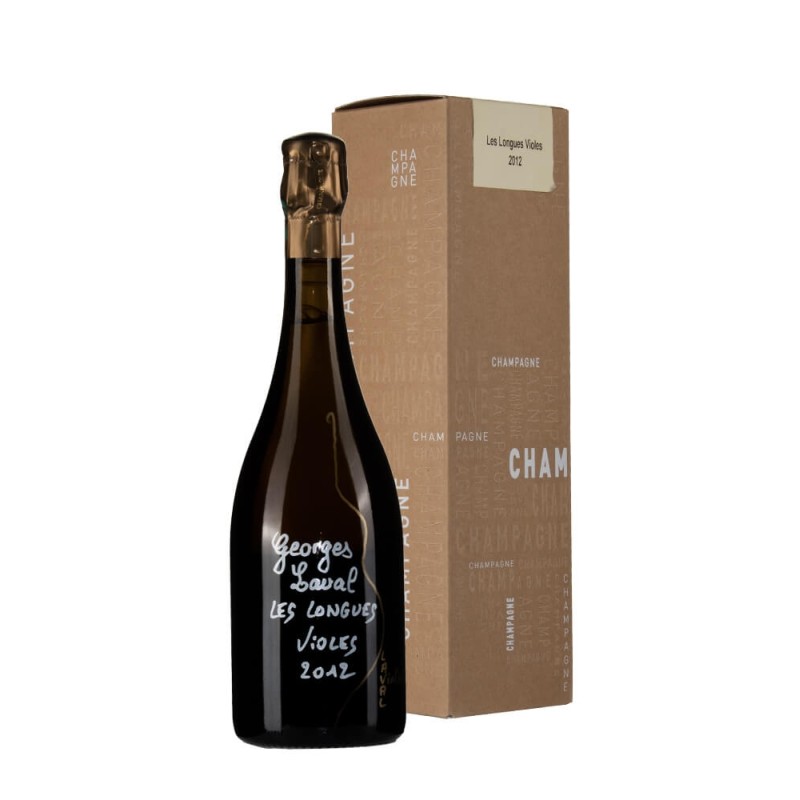 Bottiglia Georges Laval Les Longues Violes anno 2012 con astuccio Bottiglia Georges Laval Les Longues Violes anno 2012 con astuccio