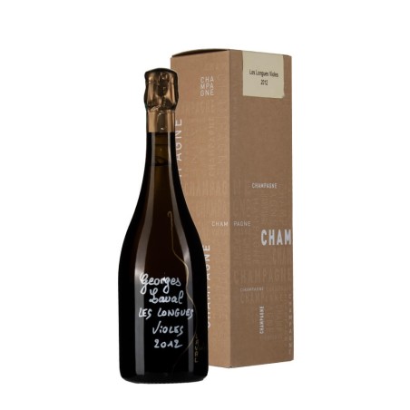Bottiglia Georges Laval Les Longues Violes anno 2012 con astuccio