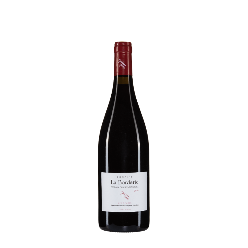 Bottiglia di La Borderie Coteaux Champenois Rouge Les Devoix 2018 Bottiglia di La Borderie Coteaux Champenois Rouge Les Devoix 2018