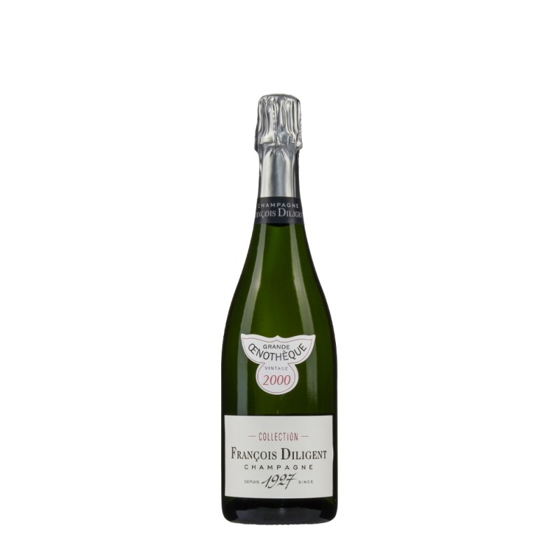 Bottiglia di Francois Diligent Oenothèque 2000 Sboccatura 2024 100% Chardonnay Bottiglia di Francois Diligent Oenothèque 2000 Sboccatura 2024 100% Chardonnay