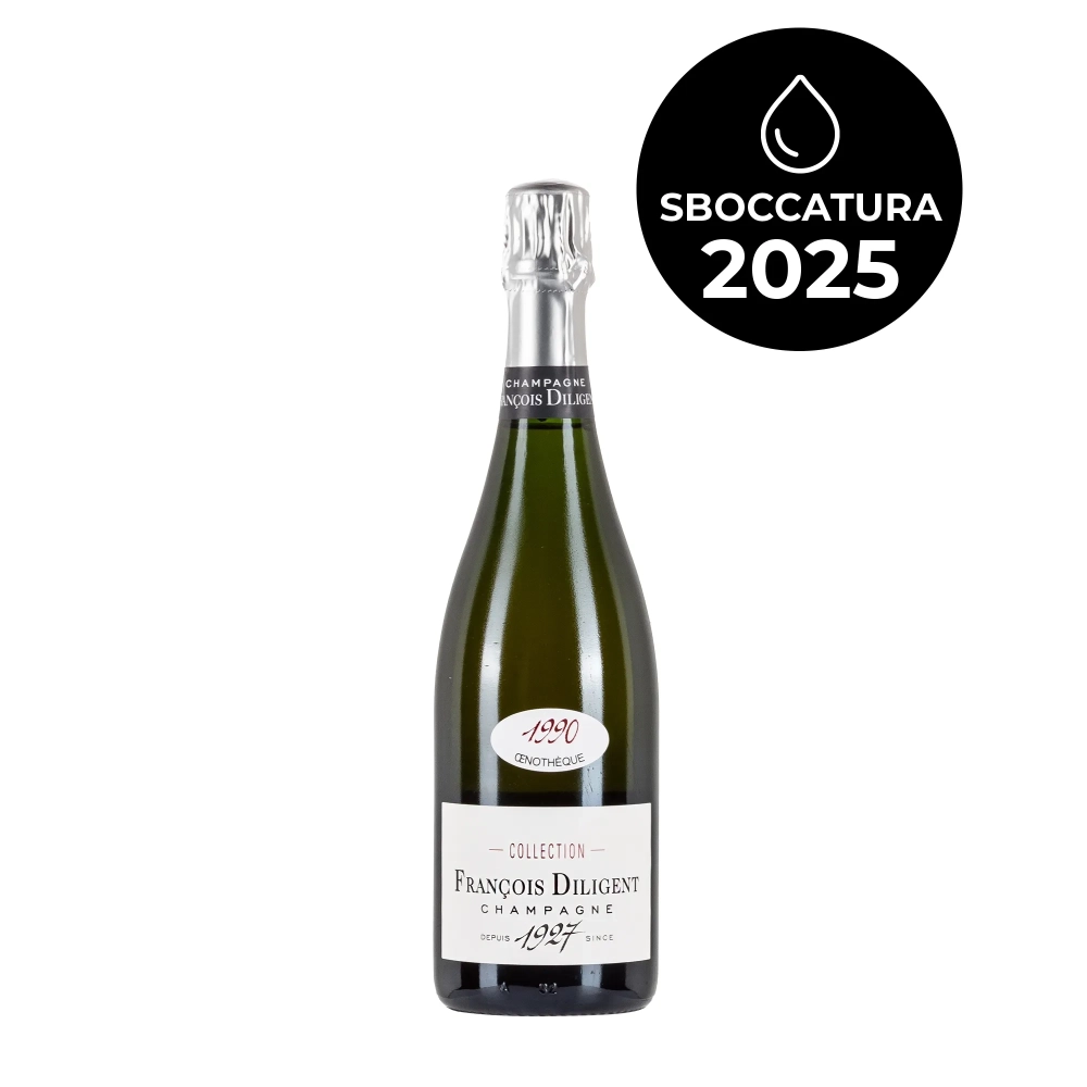 François Diligent Œnothèque 1990 sboccatura 2025 bottiglia 75cl – Bwineshop