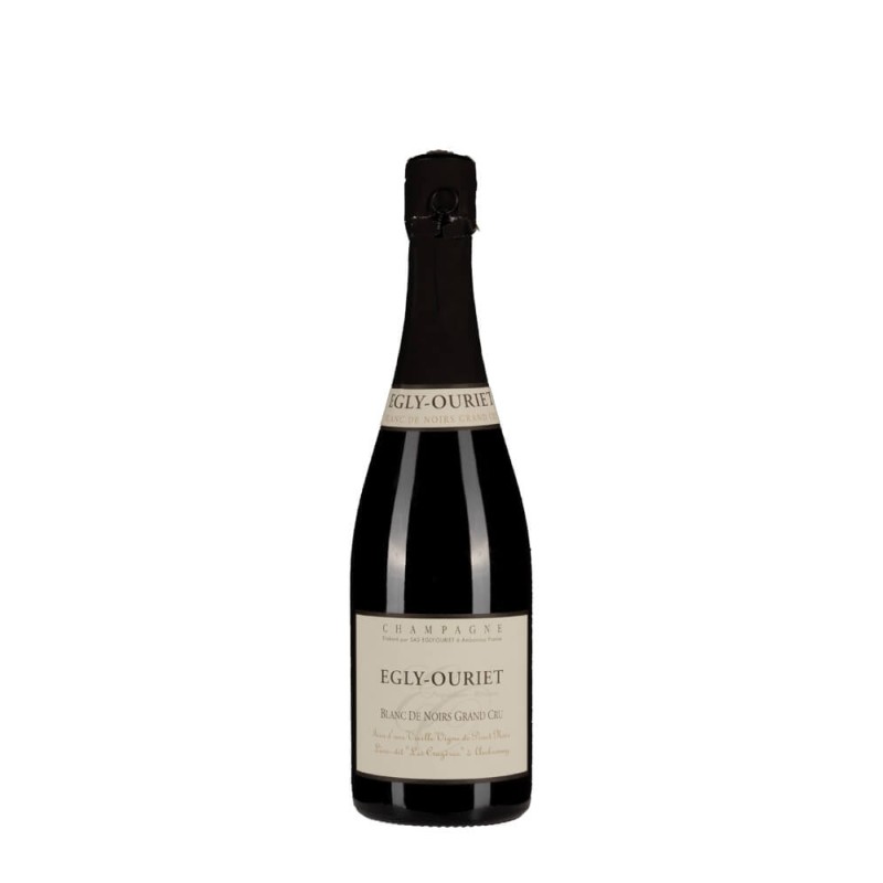 Bottiglia di Egly-Ouriet Blanc De Noirs Grand Cru Sboccatura 2021 Bottiglia di Egly-Ouriet Blanc De Noirs Grand Cru Sboccatura 2021