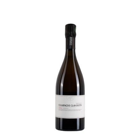 Bottiglia di champagne Clandestin Austral R20, 100% Pinot Noir, Sboccatura 2023